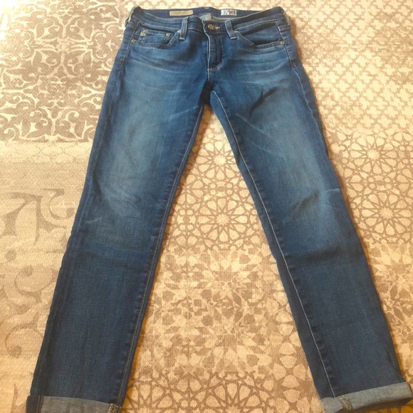 AG Jeans Size 26 Cigarette Roll Up - Picture 1 of 3